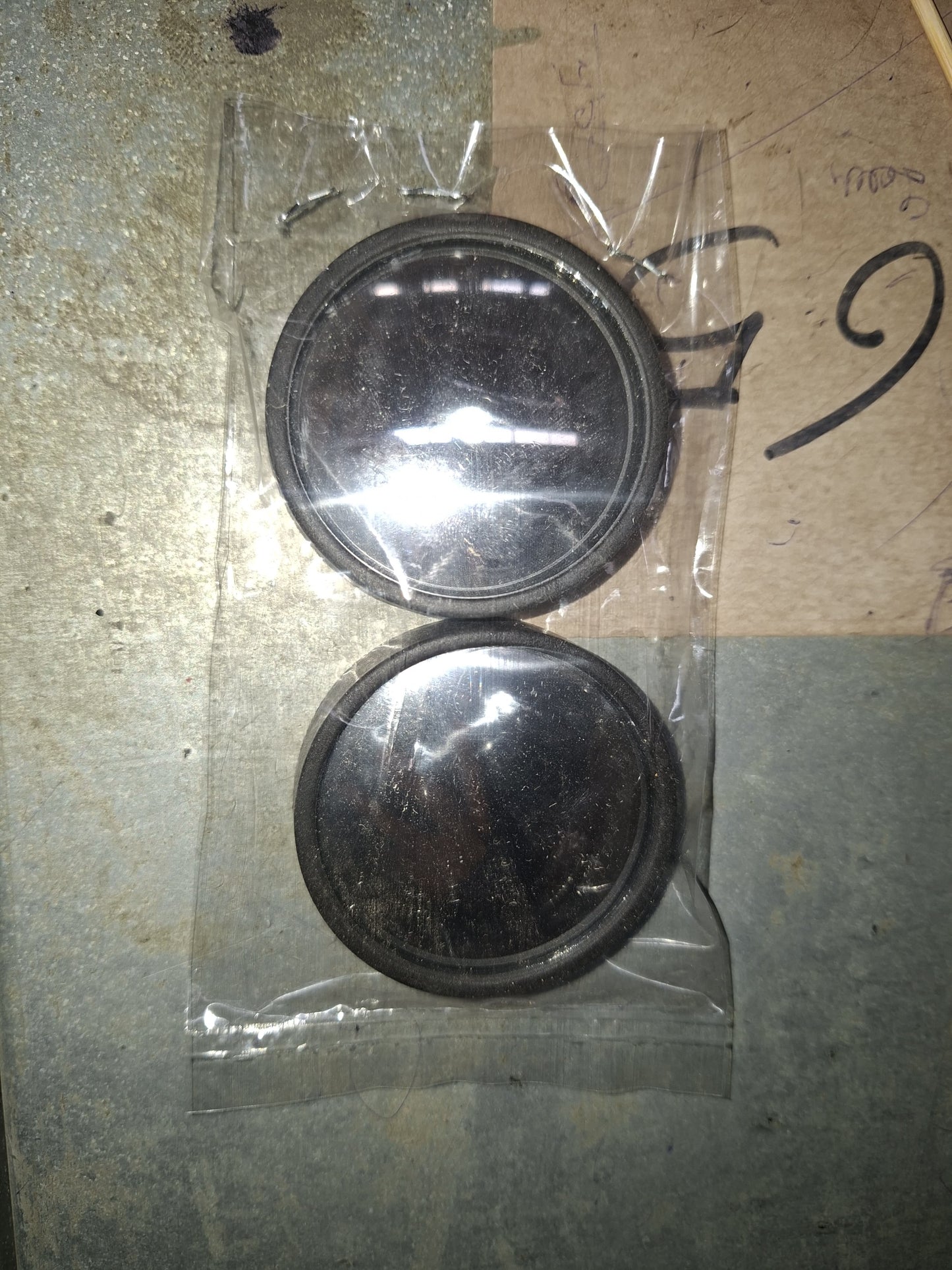 Car Blind Spot Mirror – HD Glass, Convex & Frameless (2 Pcs Set)