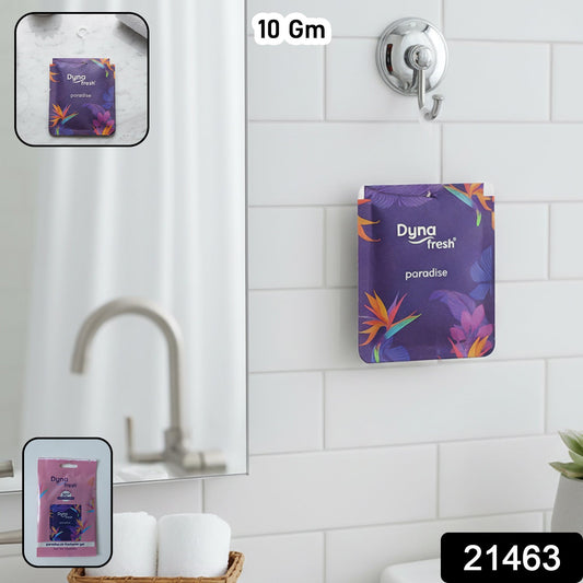 Bathroom hanging gel air freshener paradise scent