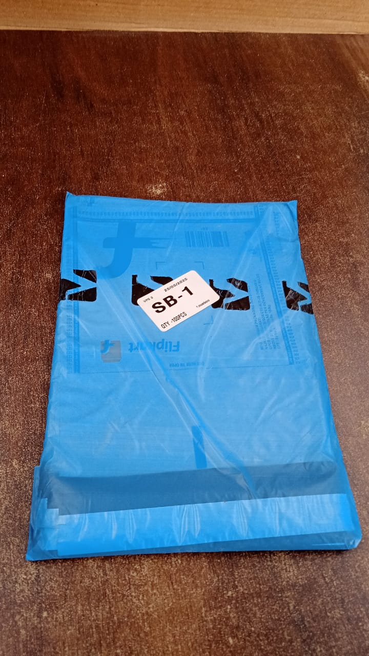 Flipkart Branded Security Courier Bags Small Size, 100 Pcs Set