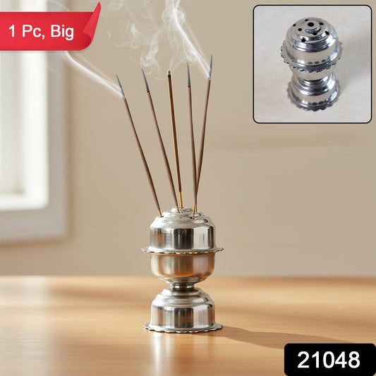 Stainless steel agarbatti holder
