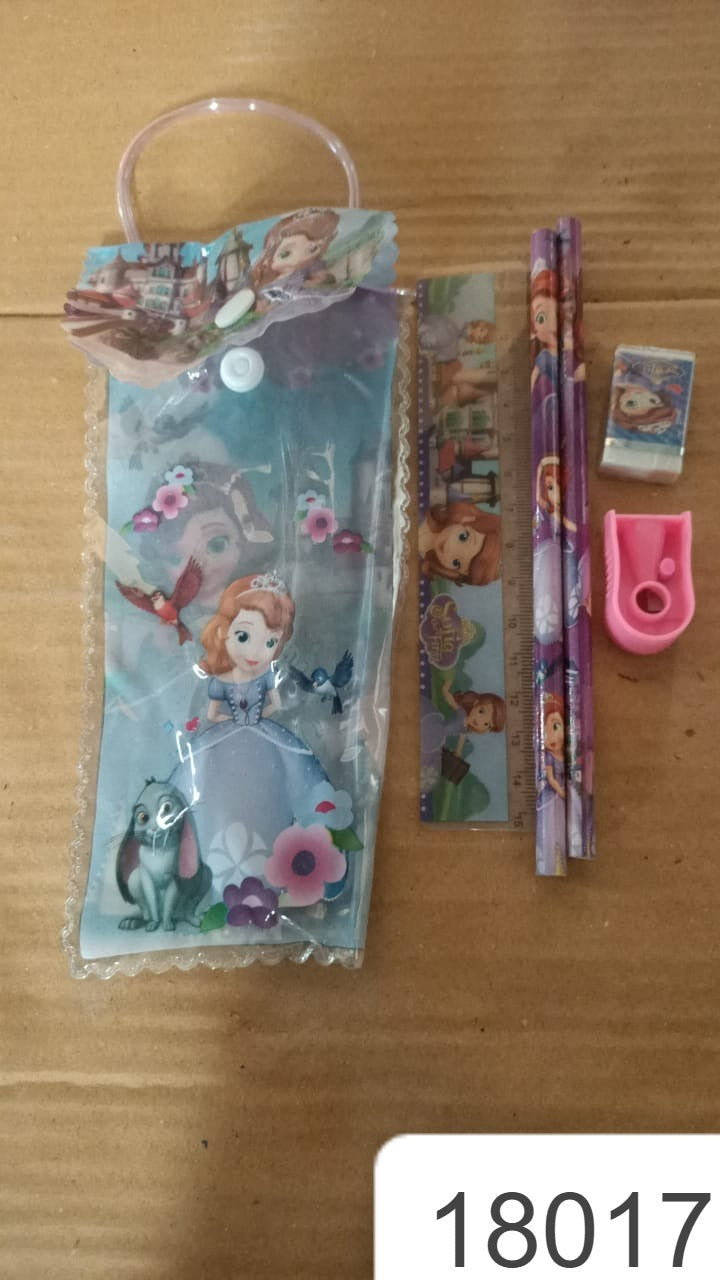 5 in 1 Mix Stationery Gift Set for Kids, School, Office Product Gift (5 Pcs Set)