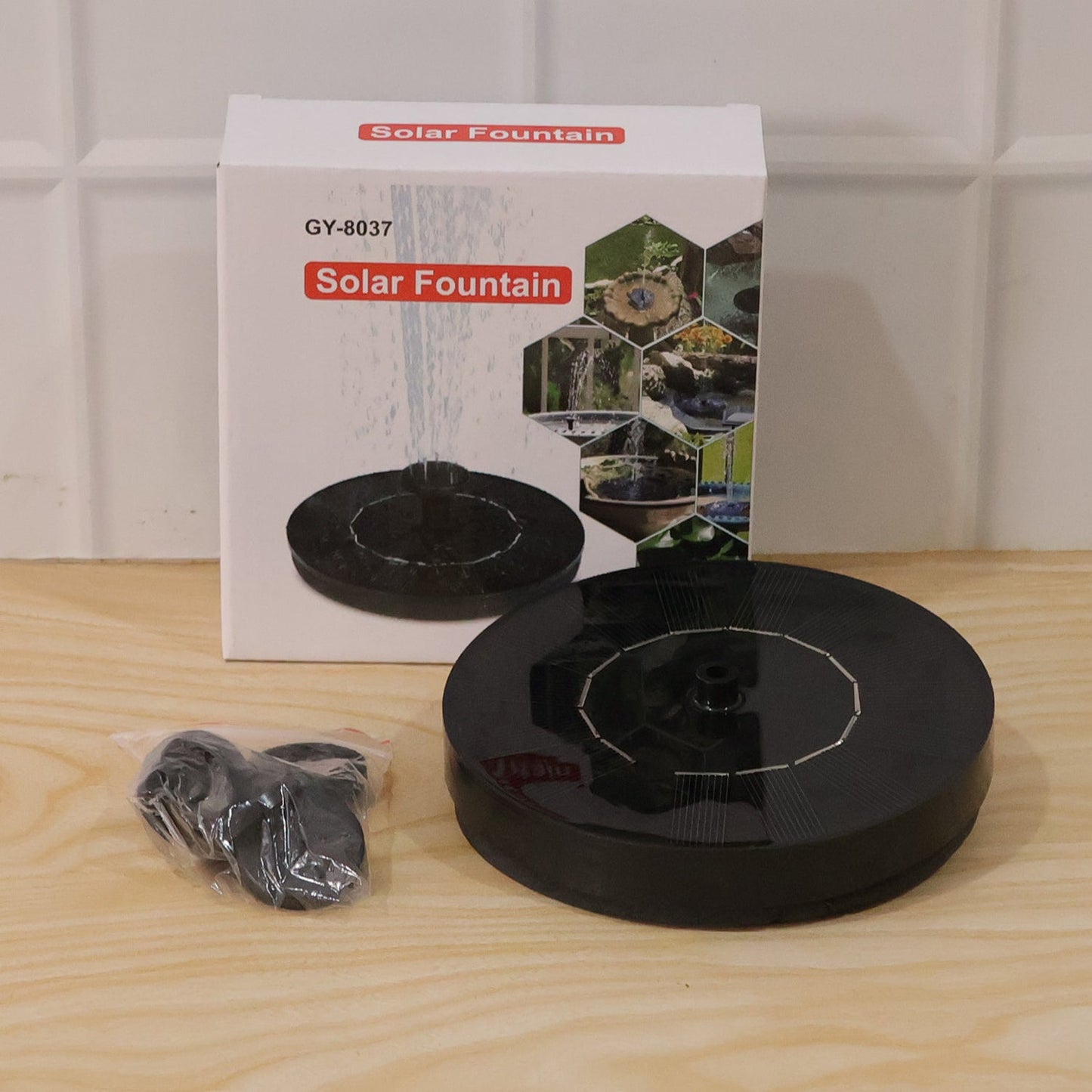 Solar Fountain Box Packaging
