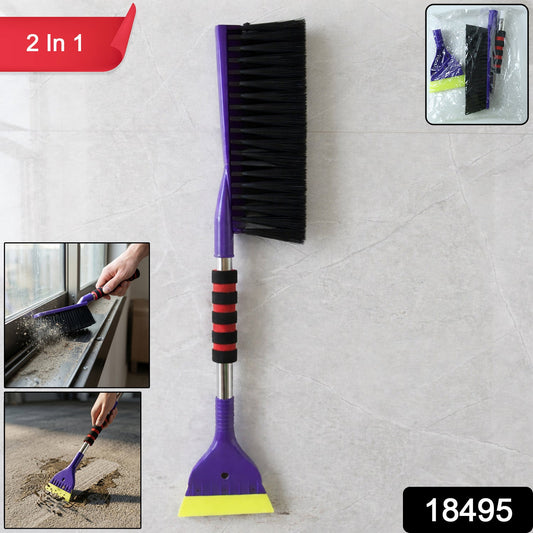 car snow scraper brush