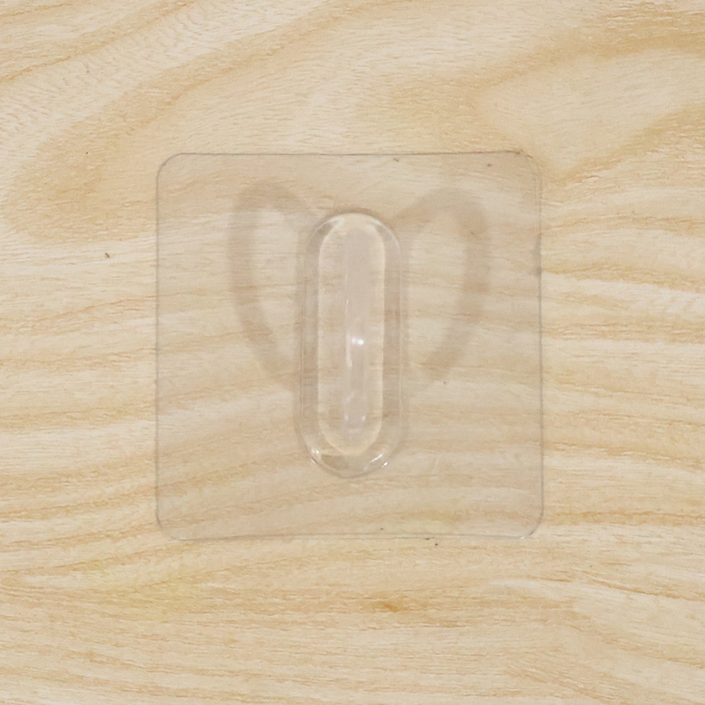 Transparent Multipurpose Adhesive Wall Holder Hook (1 Pc)