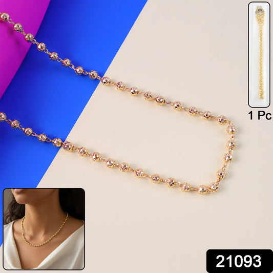 Classic golden statement jewelry
