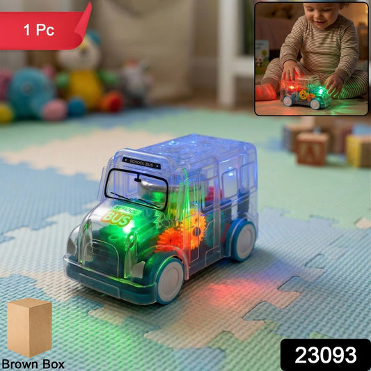 musical light up bus toy