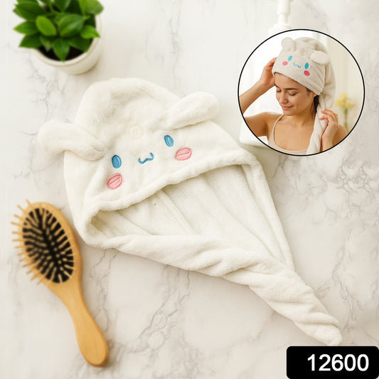 Hair dryer cute towel