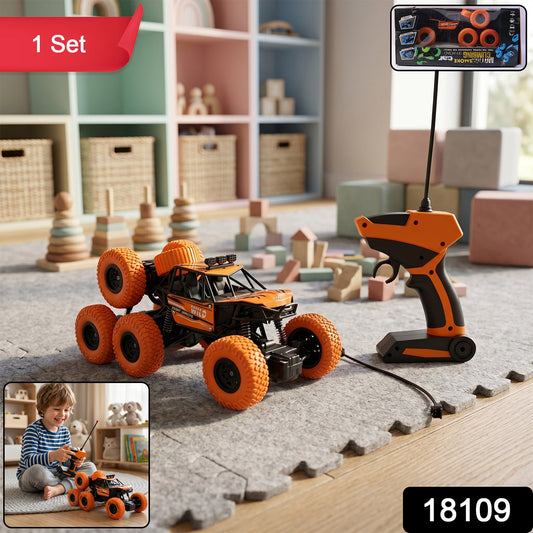 Rock Climber Car, 8 Wheels Climbing Car (1 Set / Remote Battery Not Included)