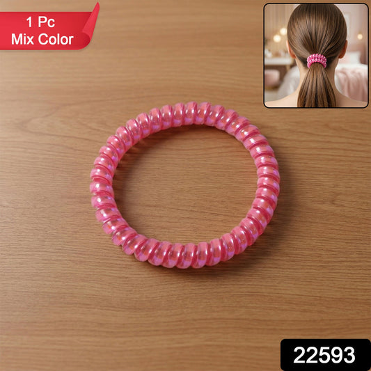 spiral coil hair band