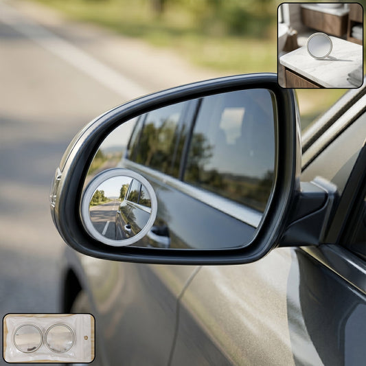 360° Rotating Wide Angle Blind Spot Mirror