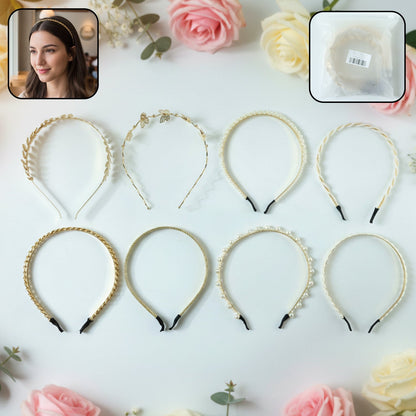 Designer hair band set 8 pieces