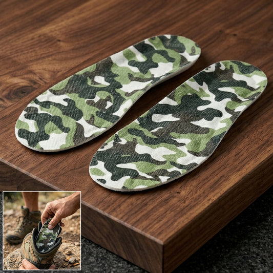 shock absorbing shoe insoles flexible