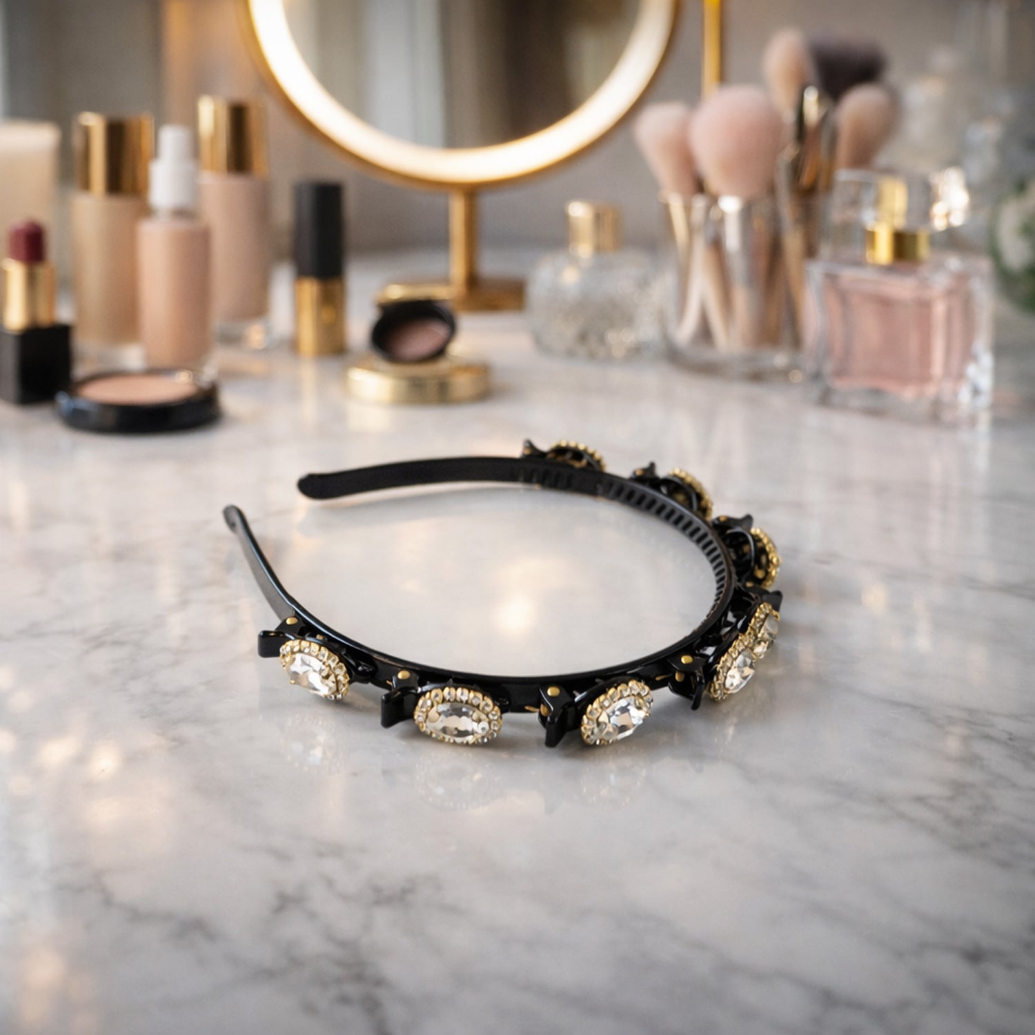 Crystal studded designer hairband