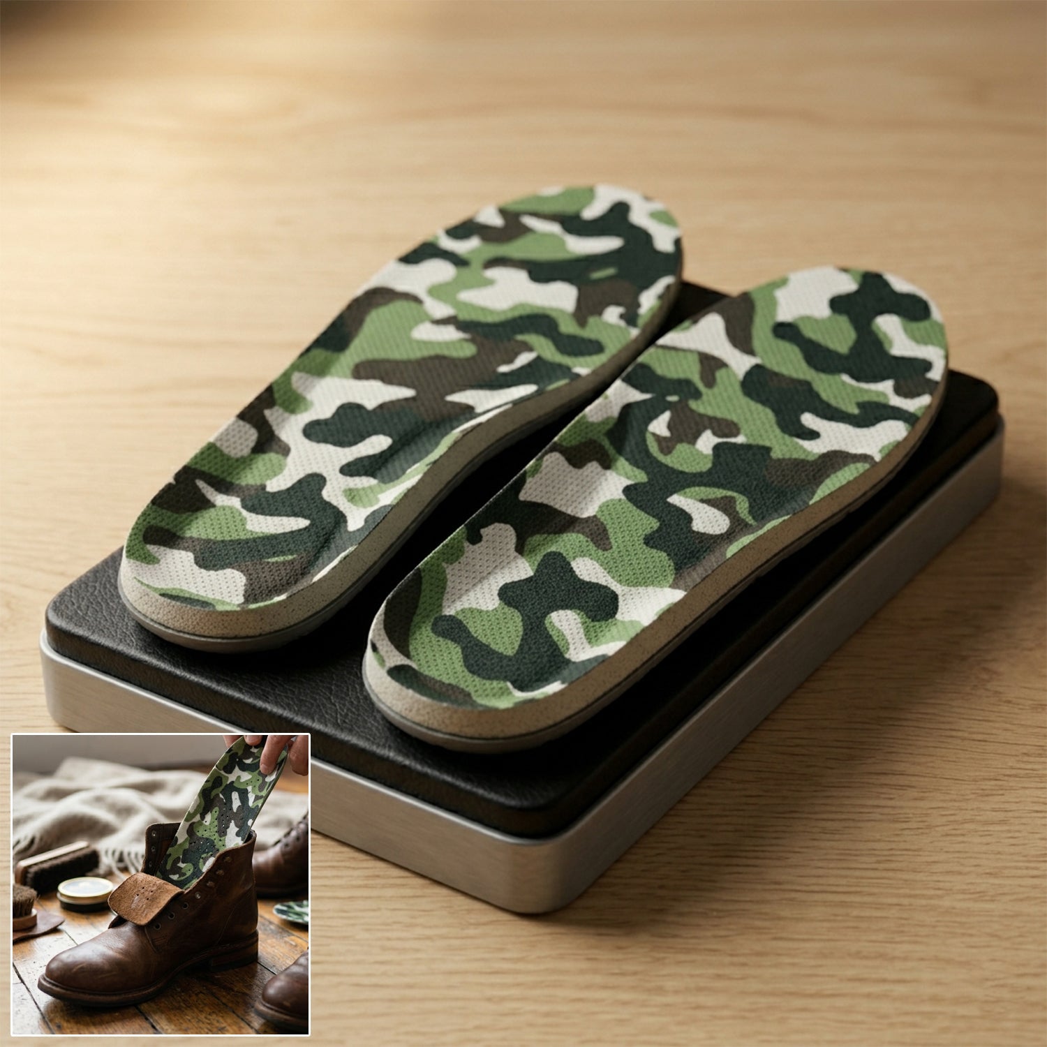 lightweight printed foot insoles daily
