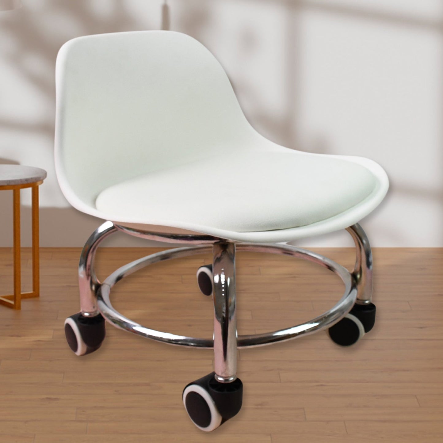  Heavy Duty Round Rolling Stool - scale