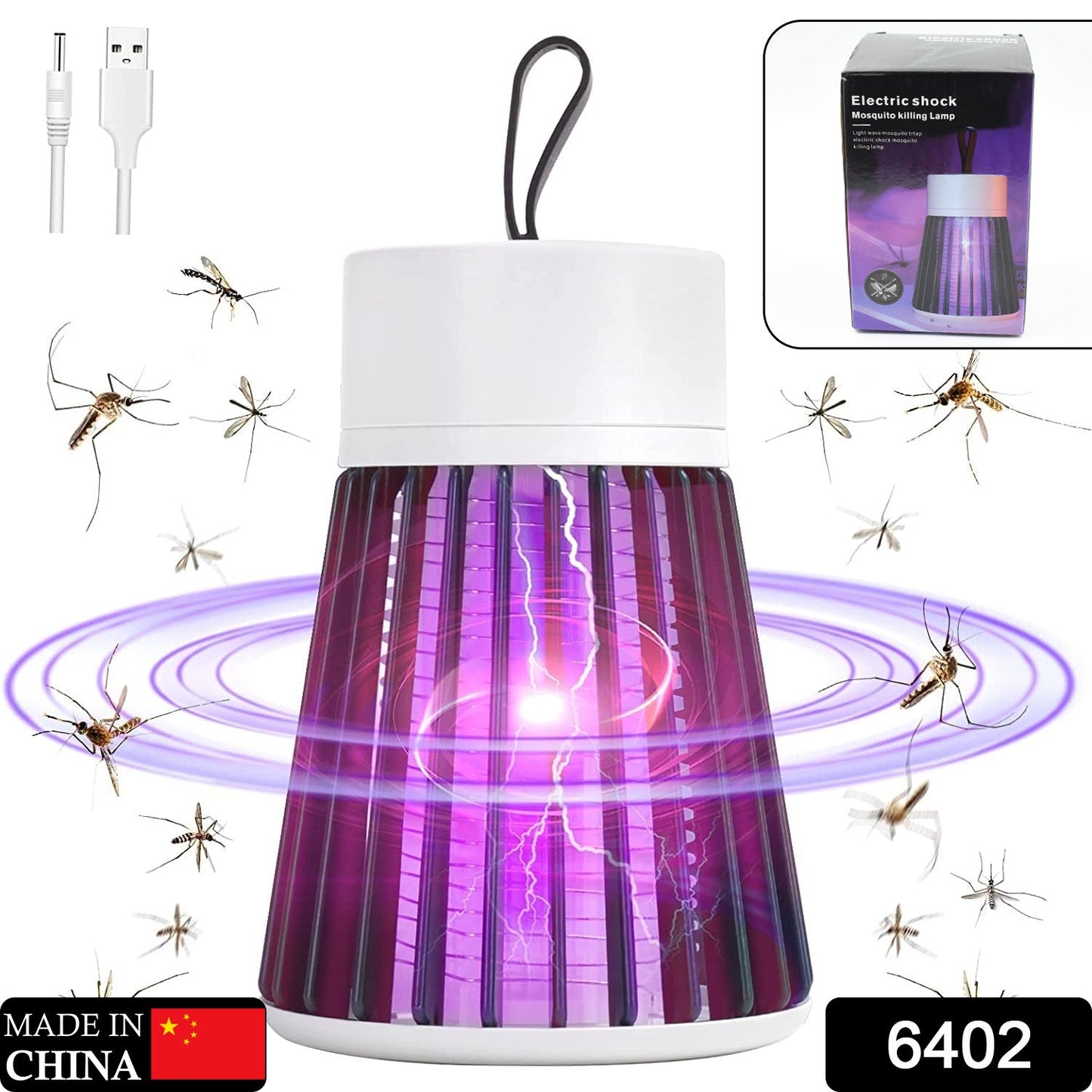  Mosquito Killer LED Lamp for Indoor & Outdoor (USB Powered) - in-use lifestyle shot