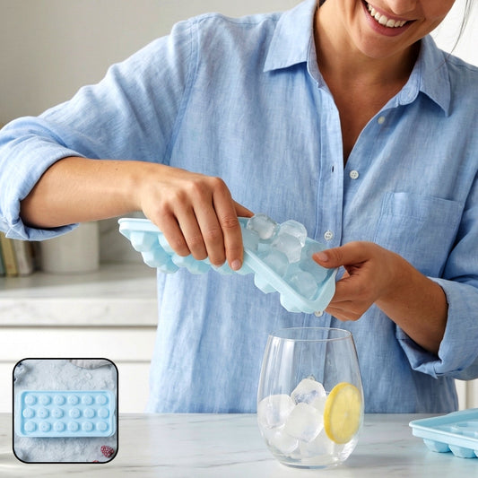 plastic ice cube tray
