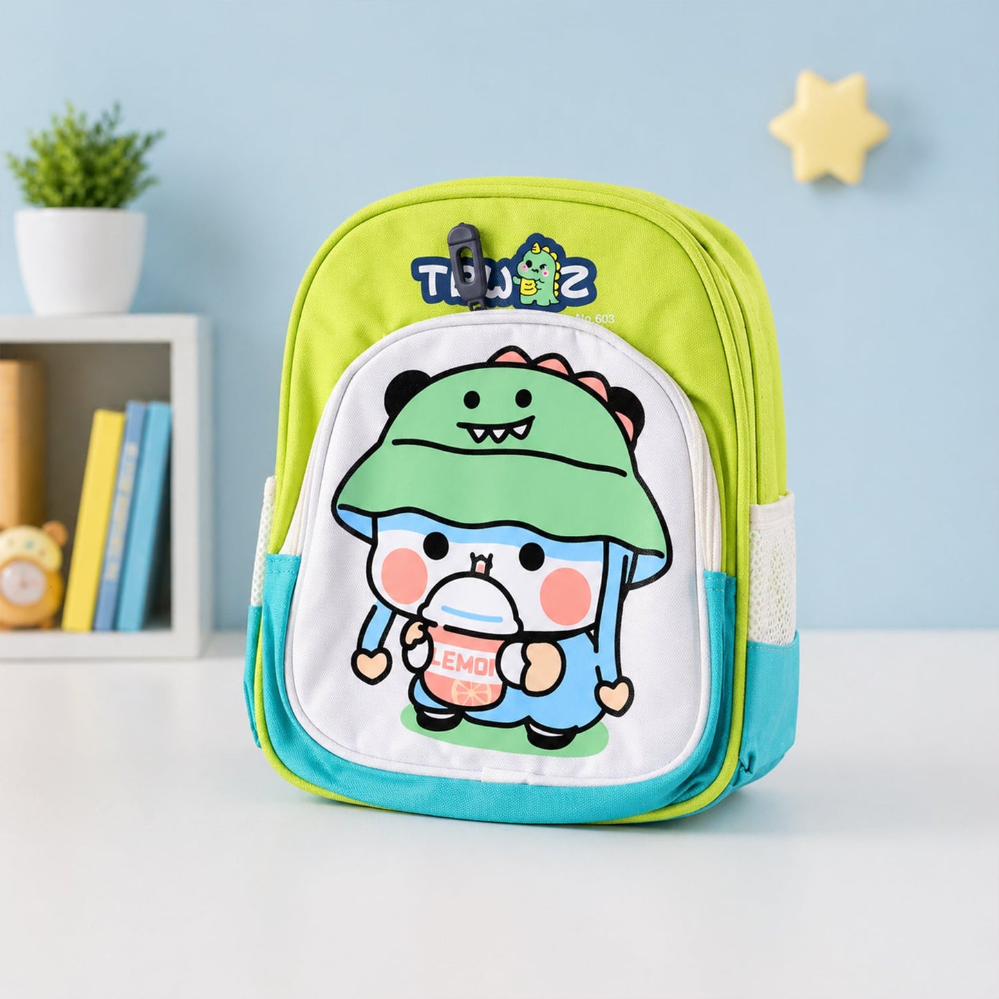cartoon design kids shoulder bag
