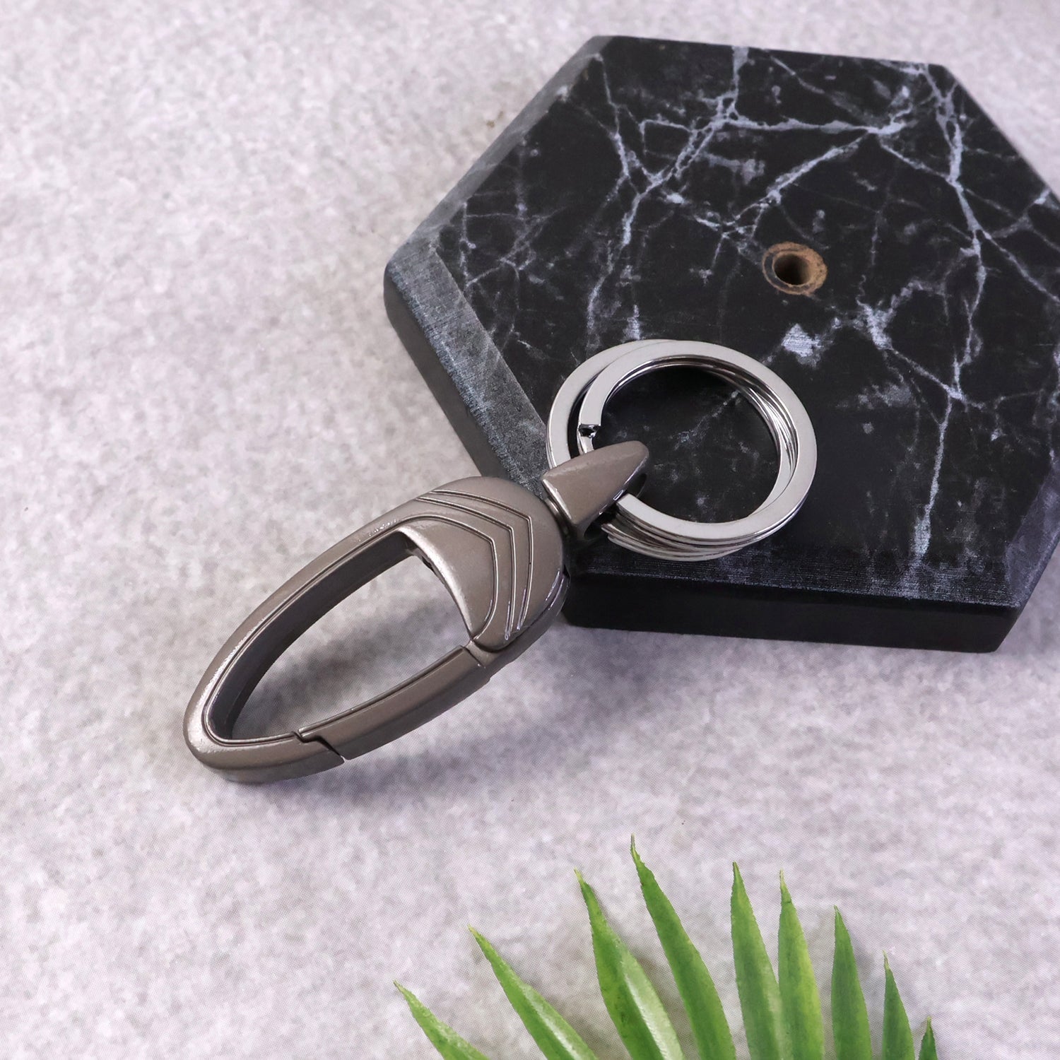 heavy duty metal keychain
