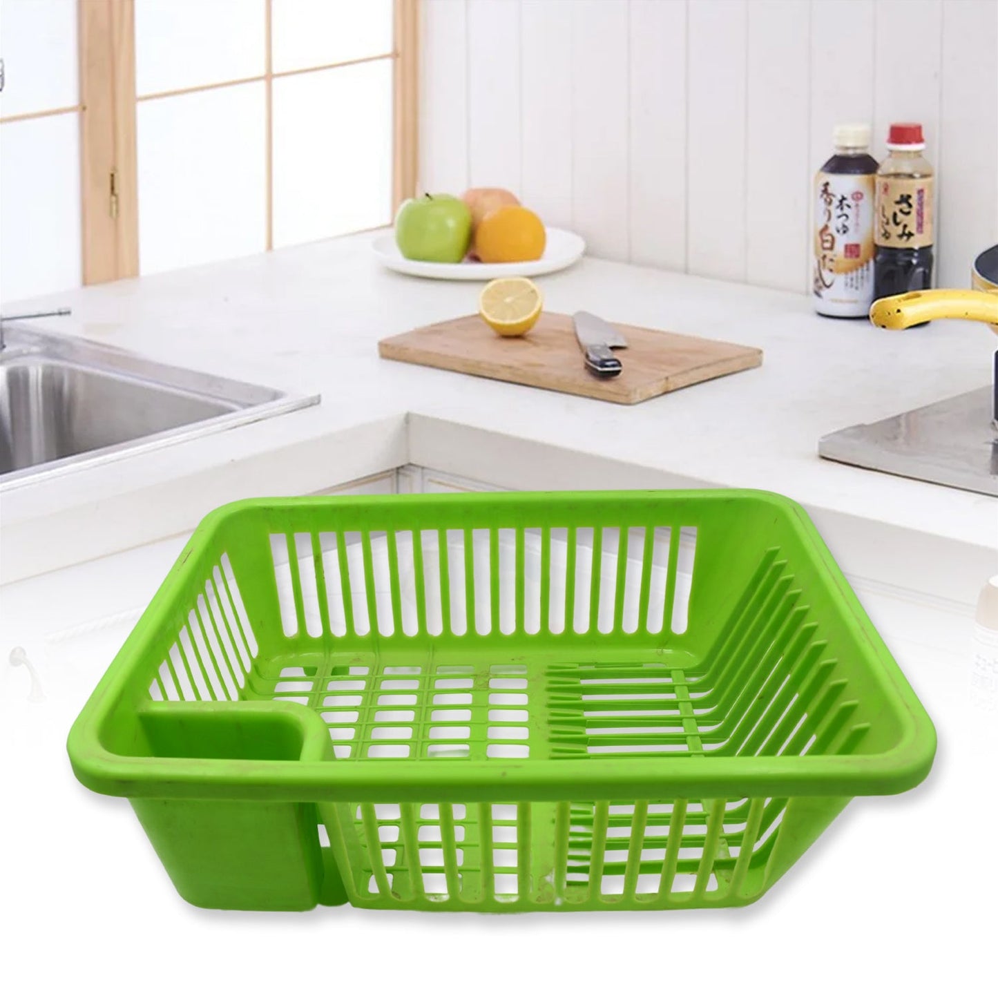 Multipurpose Plastic Kitchen Basket for Vegetables Fruits WashingOrganizer 43×30 cm