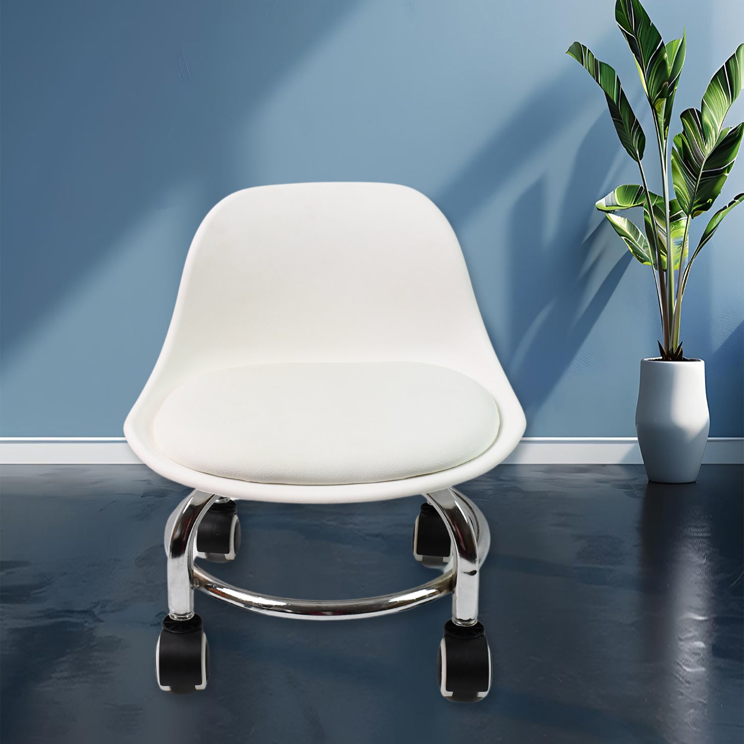  Heavy Duty Round Rolling Stool - main