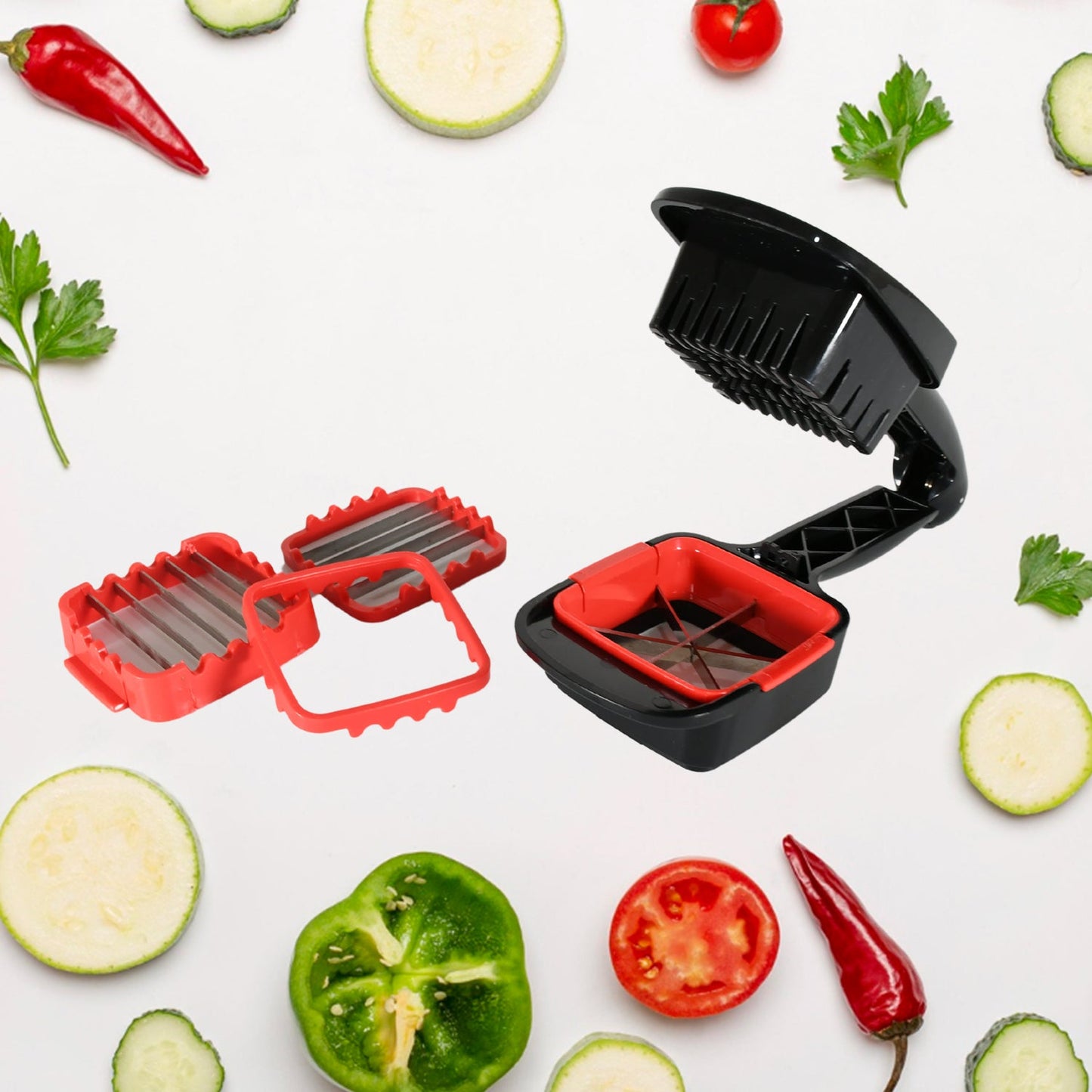 Multifunction Vegetable Cutter Manual Vegetable Quick Dicer Fruit and Vegetable