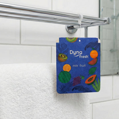 Hanging fruity fragrance deodorizer gel