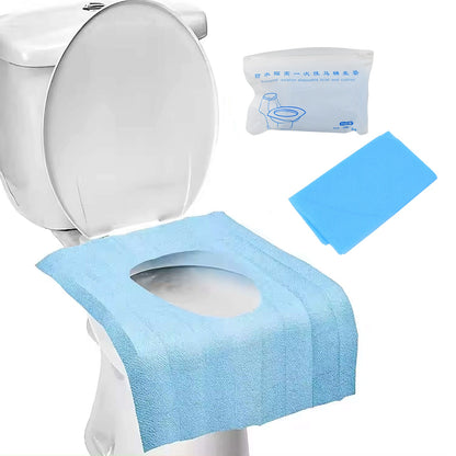 Disposable Toilet Seat Covers – Waterproof Isolation Cushion (10 Pcs Set)