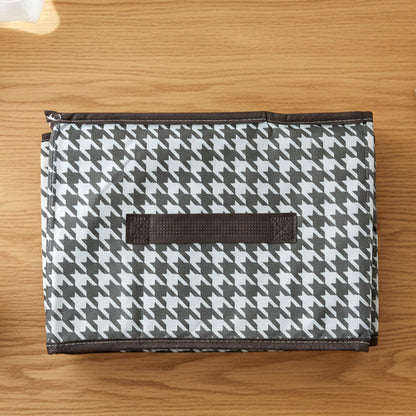 Foldable Fabric Storage Basket Organizer Box (1 Pc, 40x28Cm)