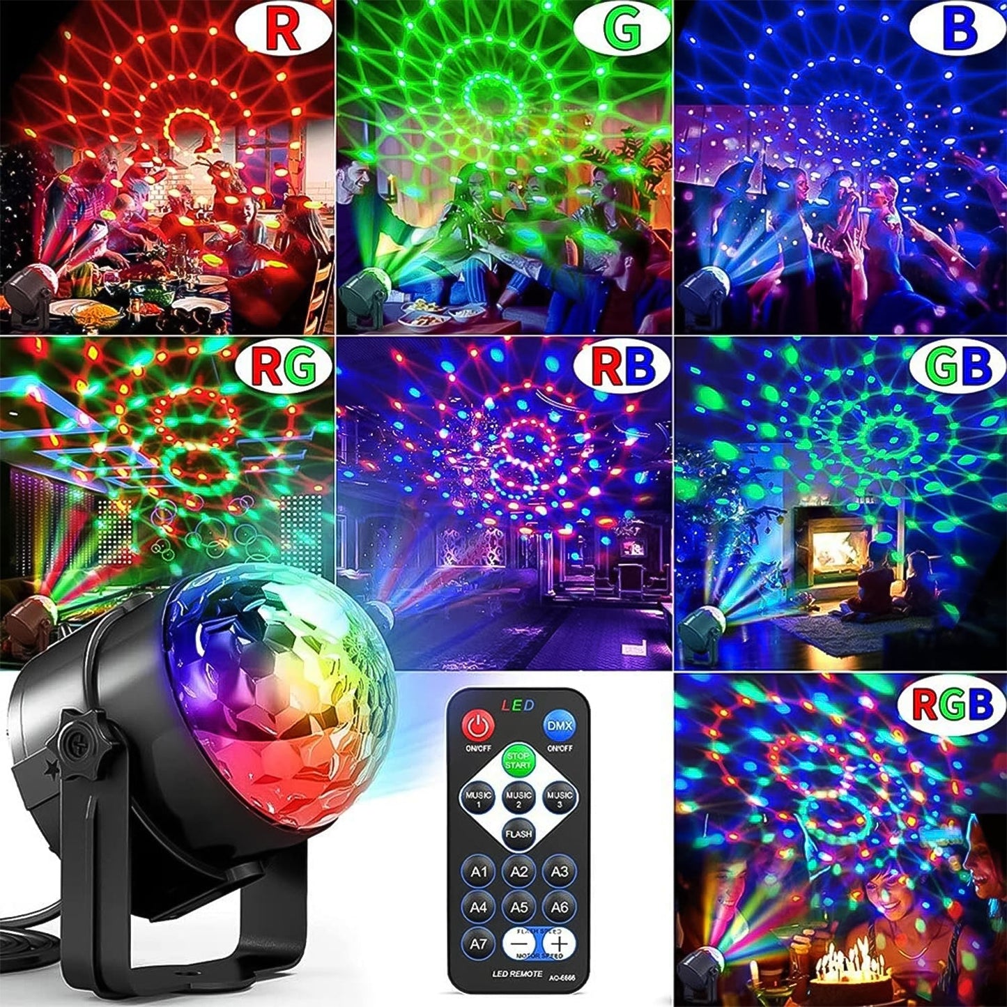 Party ambience lighting