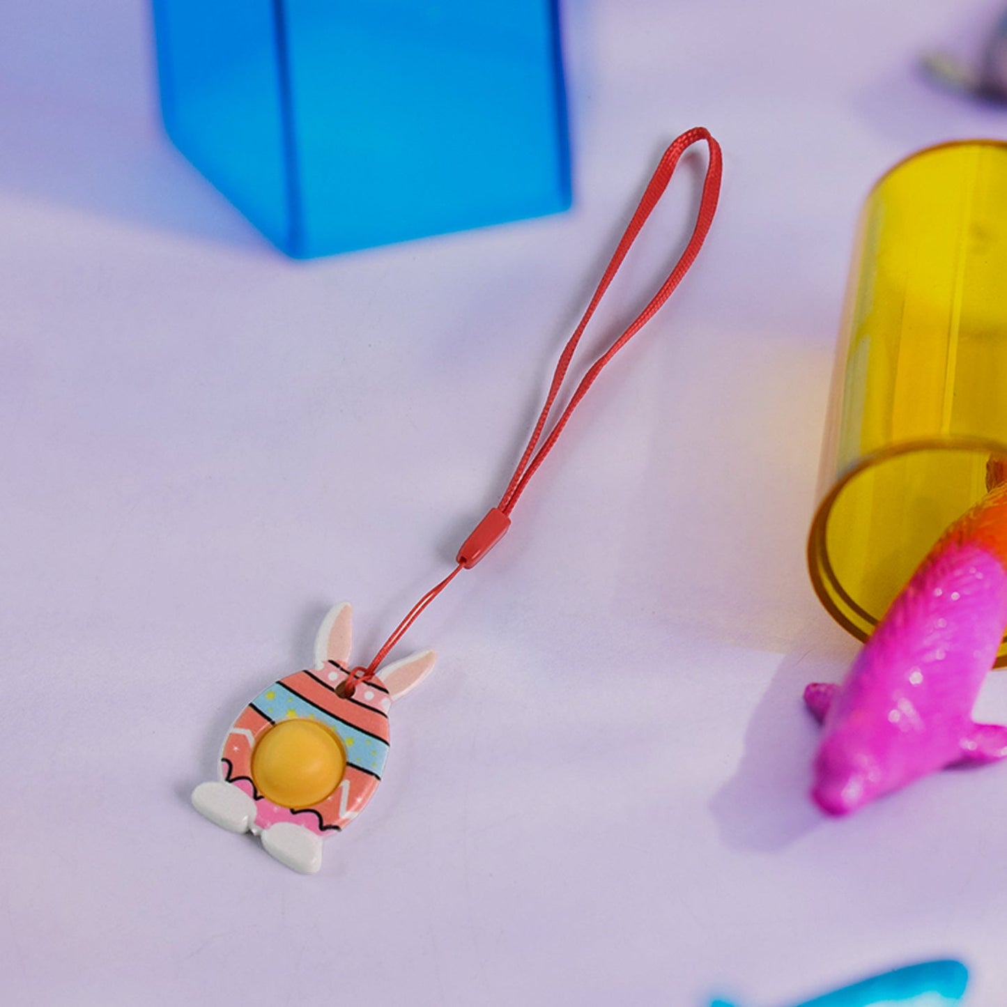 Cute Rabbit Push Bubble Toy