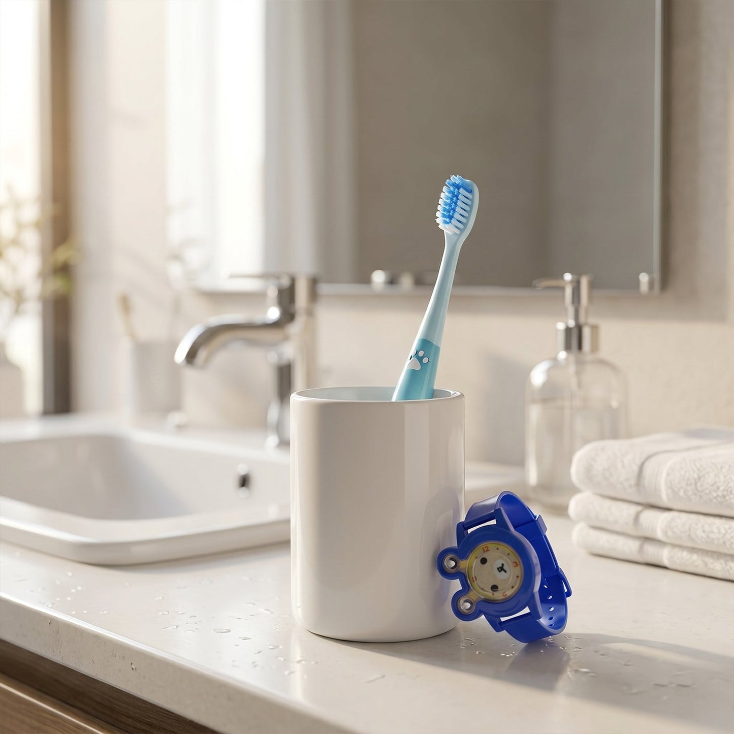 cartoon oral hygiene kids kit