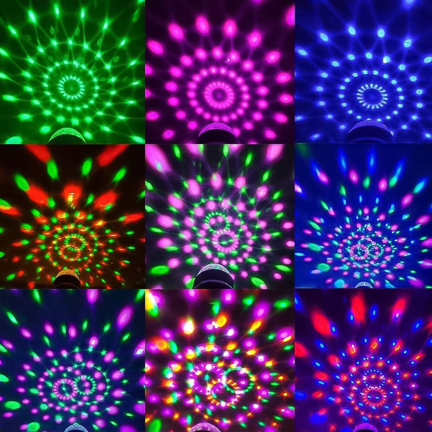 Colorful celebration light