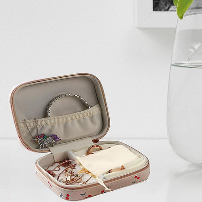 Mix design travel jewellery organizer case for pendants and bracelets India