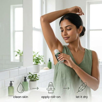compact roll on perfume for travel use