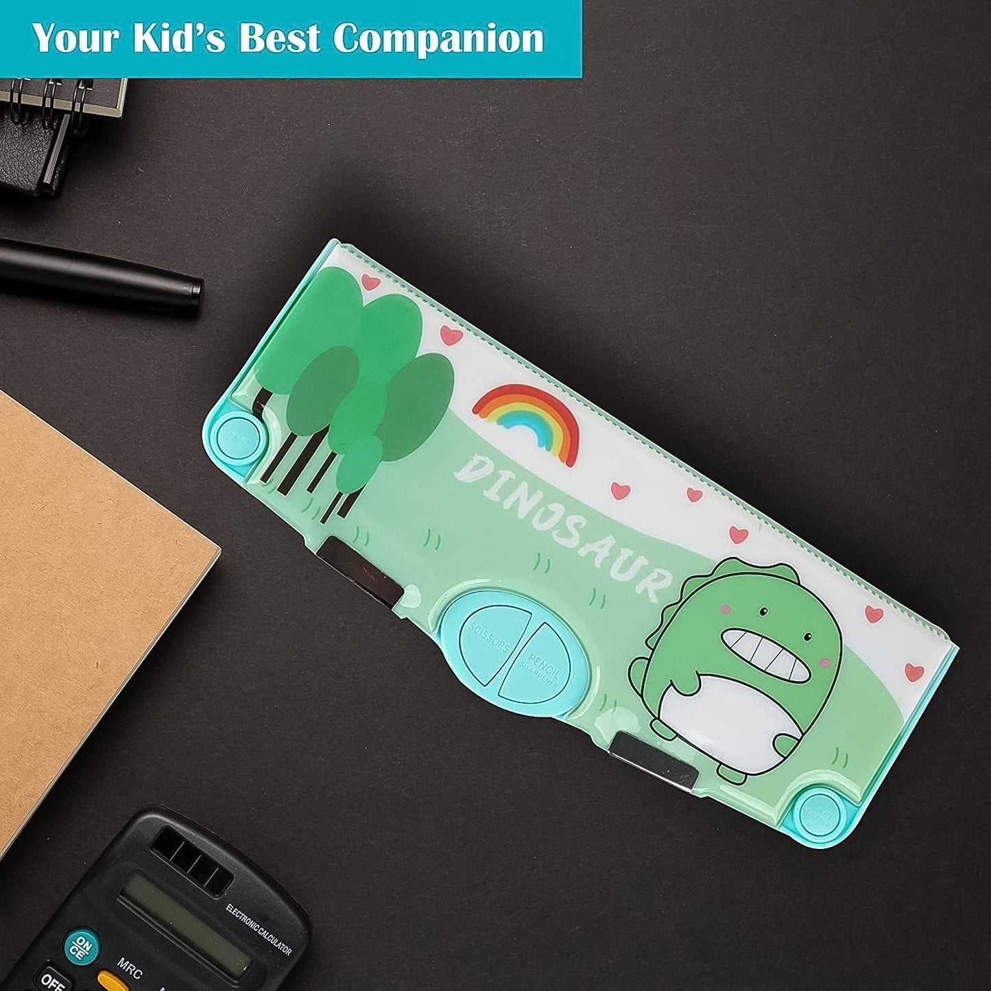 Multifunctional Pencil Box for Kids (Magnetic, Pop-Up)