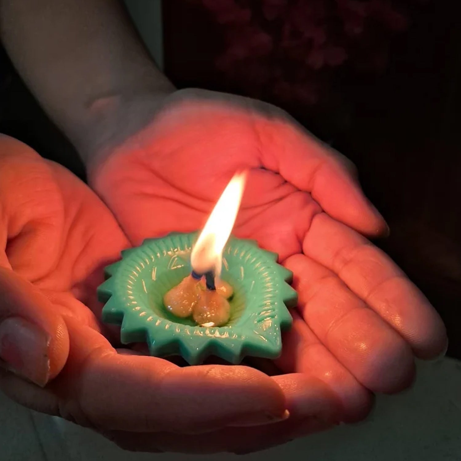 Silicone Diya Set