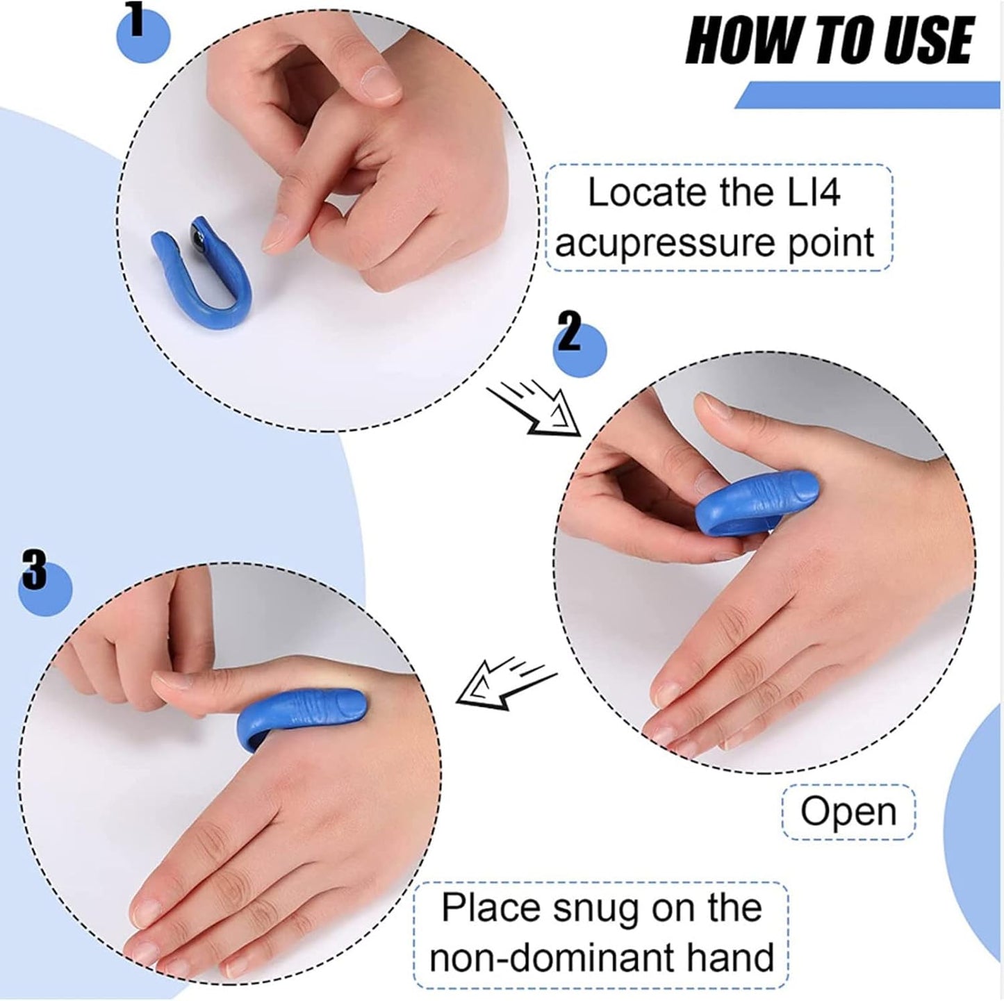 pressure therapy hand clip