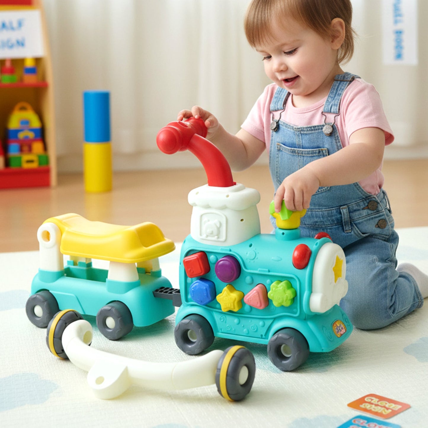 toddler train walker