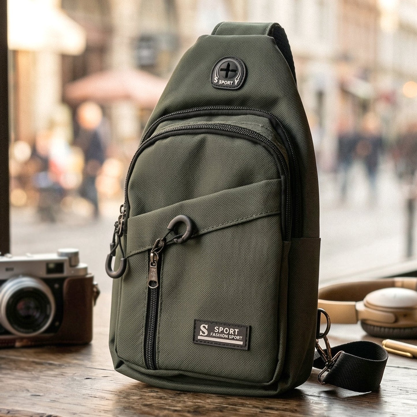 stylish sling waist bag for men and women