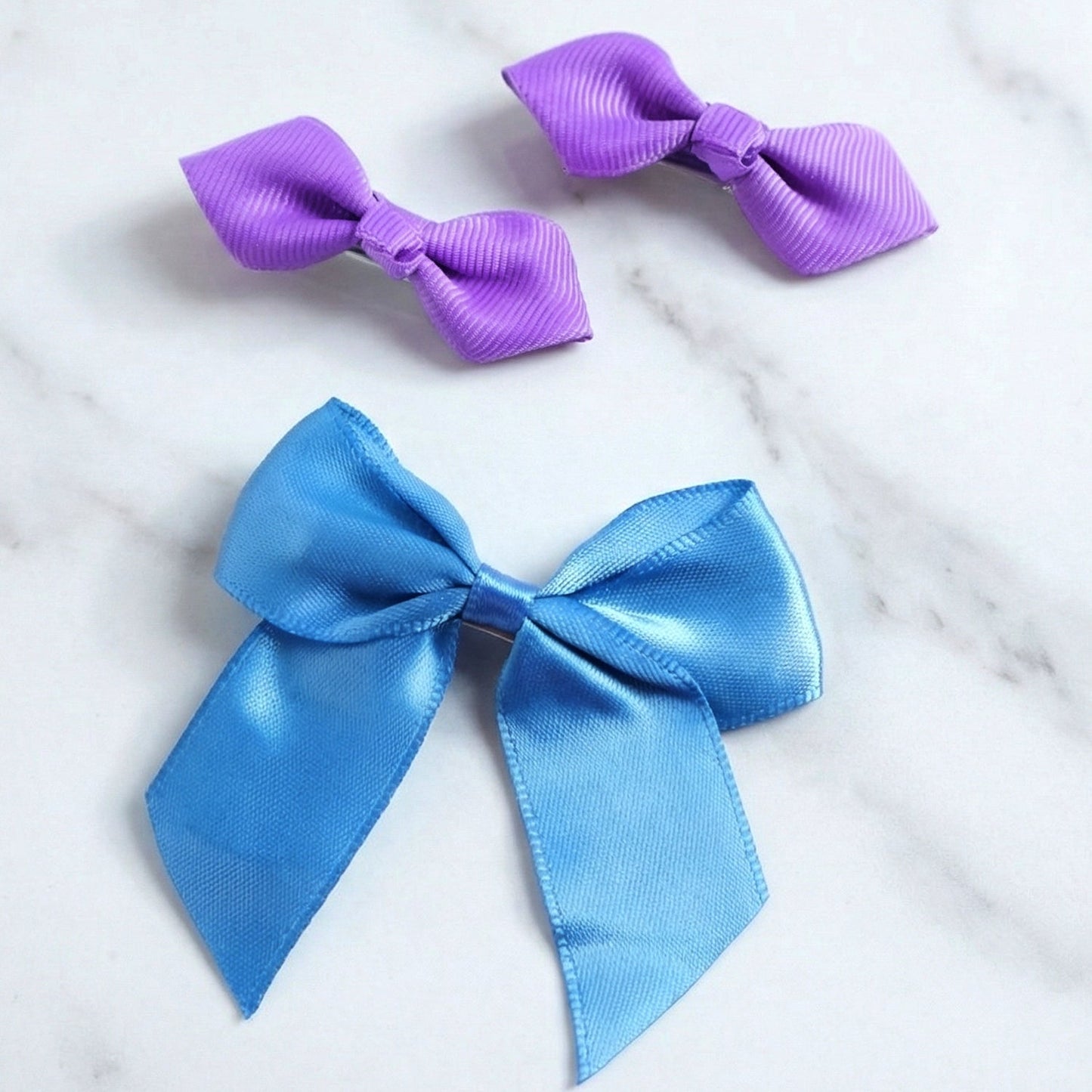 3 Pc Bow Hair Clips