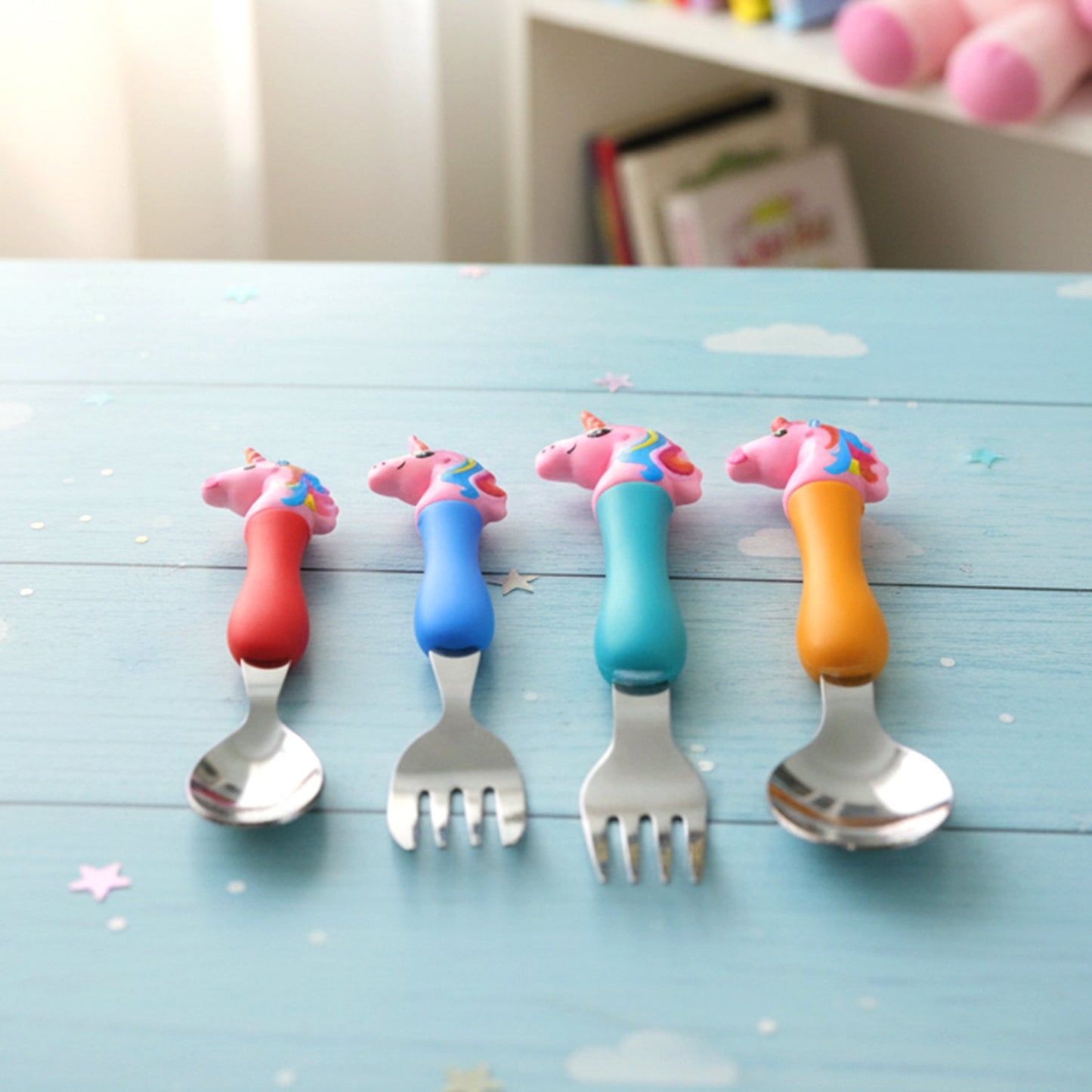 cute unicorn cutlery