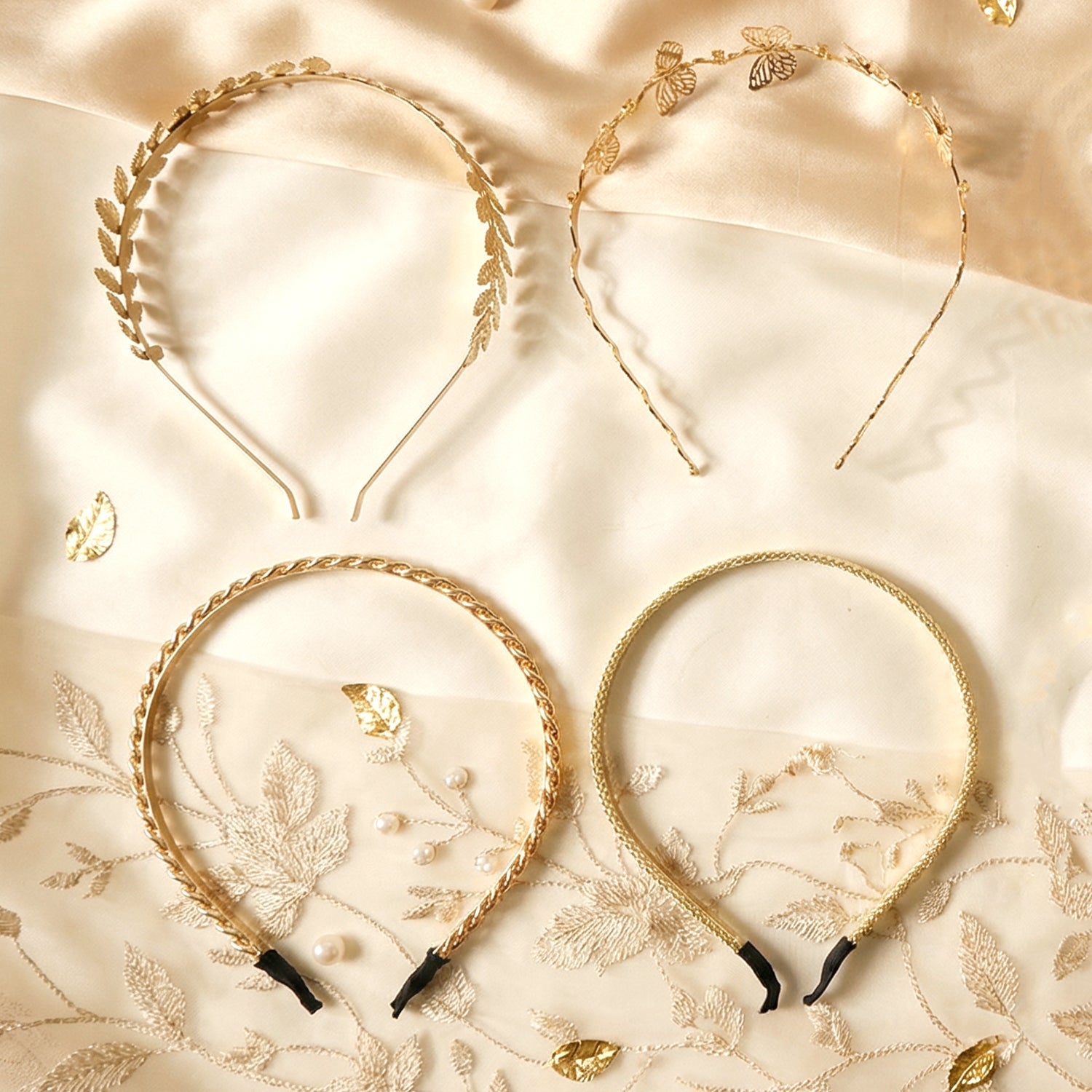 Decorative headband set for girls
