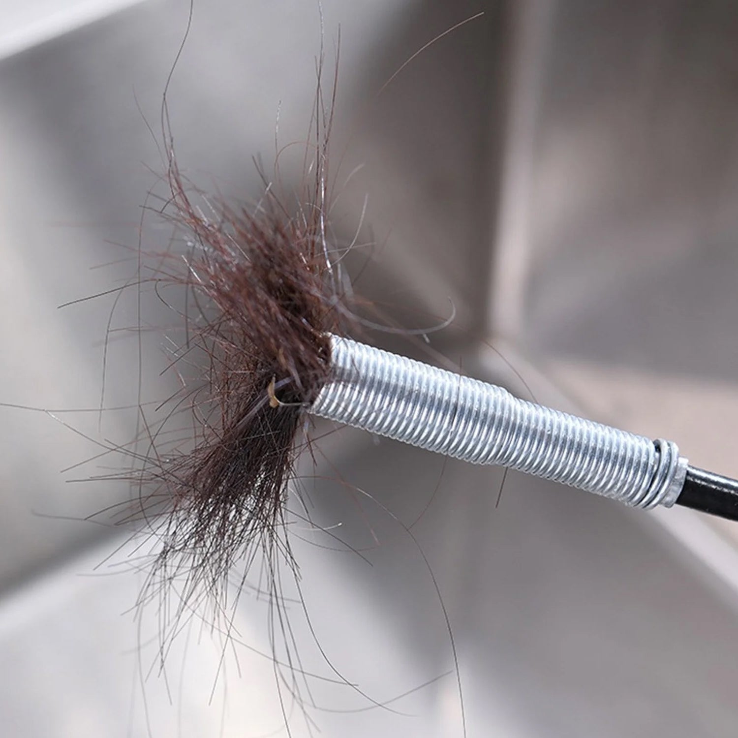 Sink Pipe Hair Cleaning