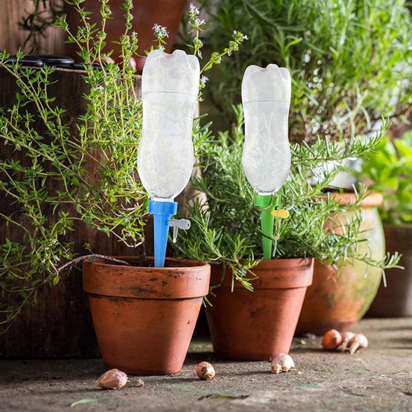  Adjustable Plant Watering Spikes - angle