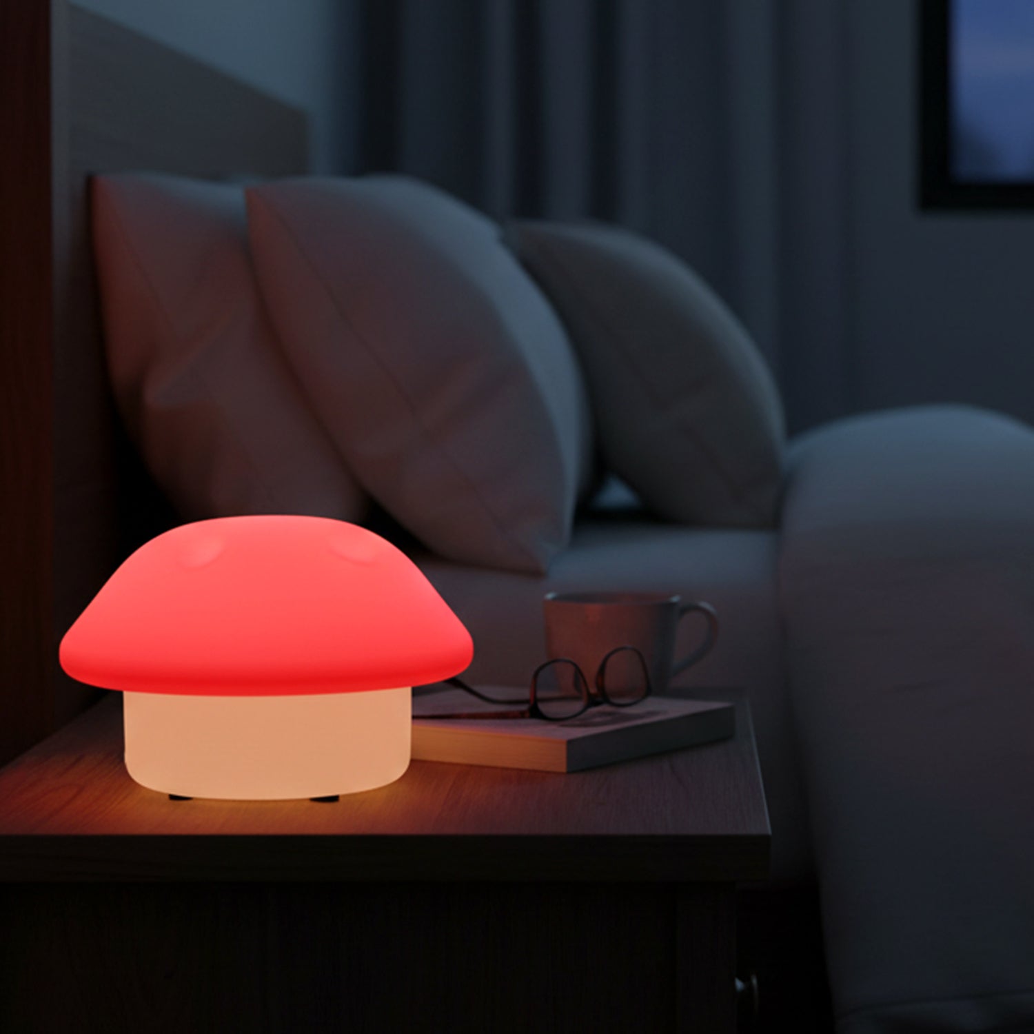 Small mushroom ambient light