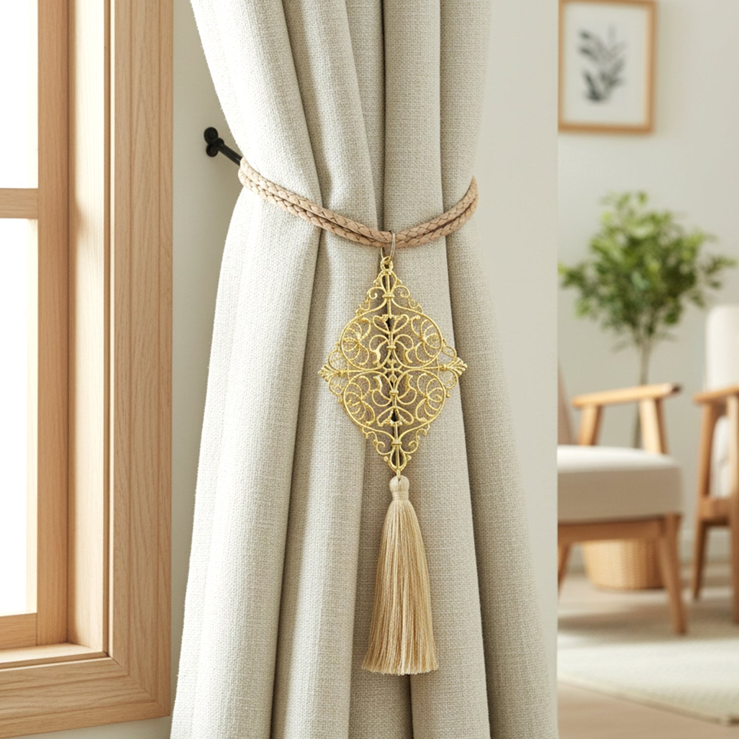 Premium tassel tie back for curtains