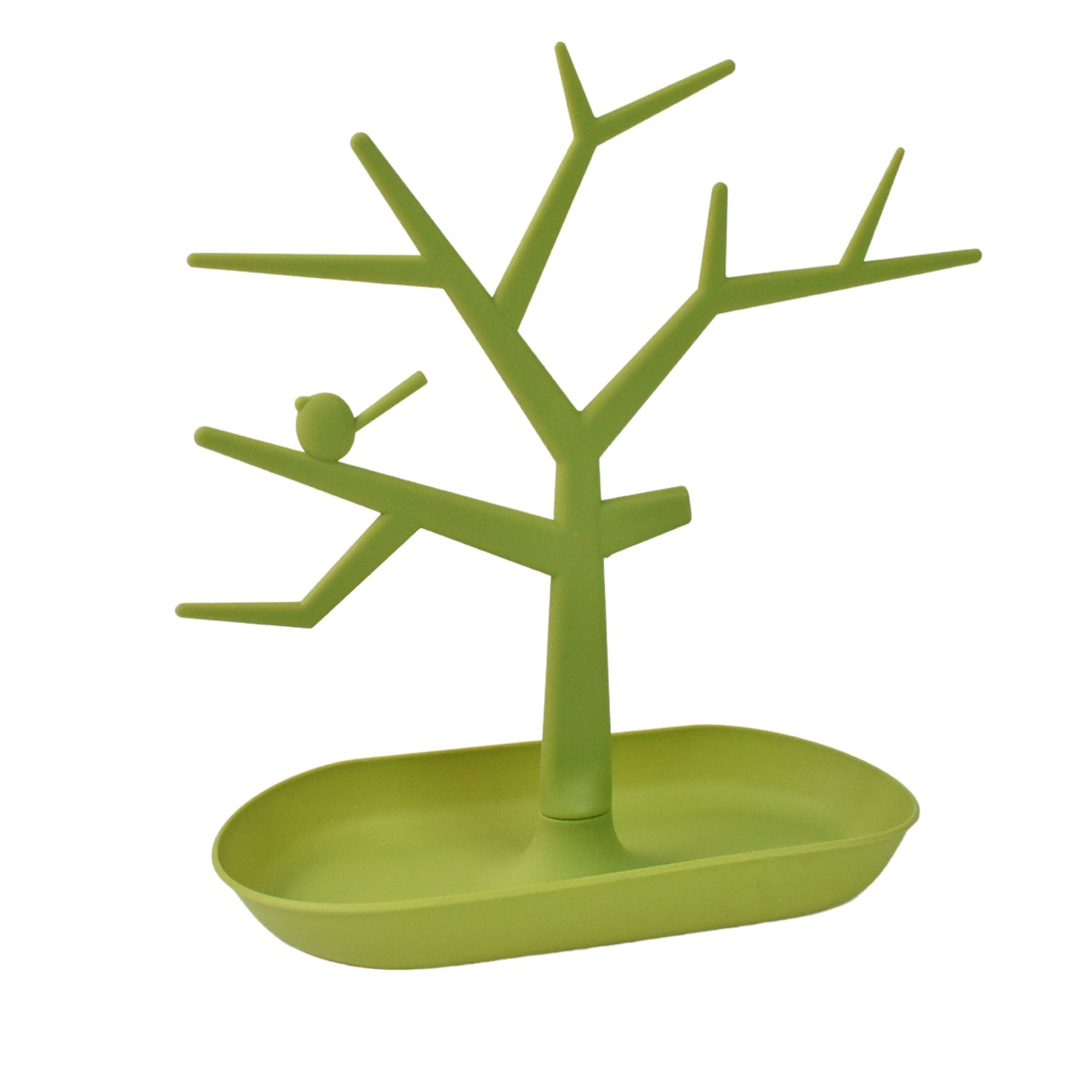 Bird-shaped jewellery holder tray tree stand organizer India