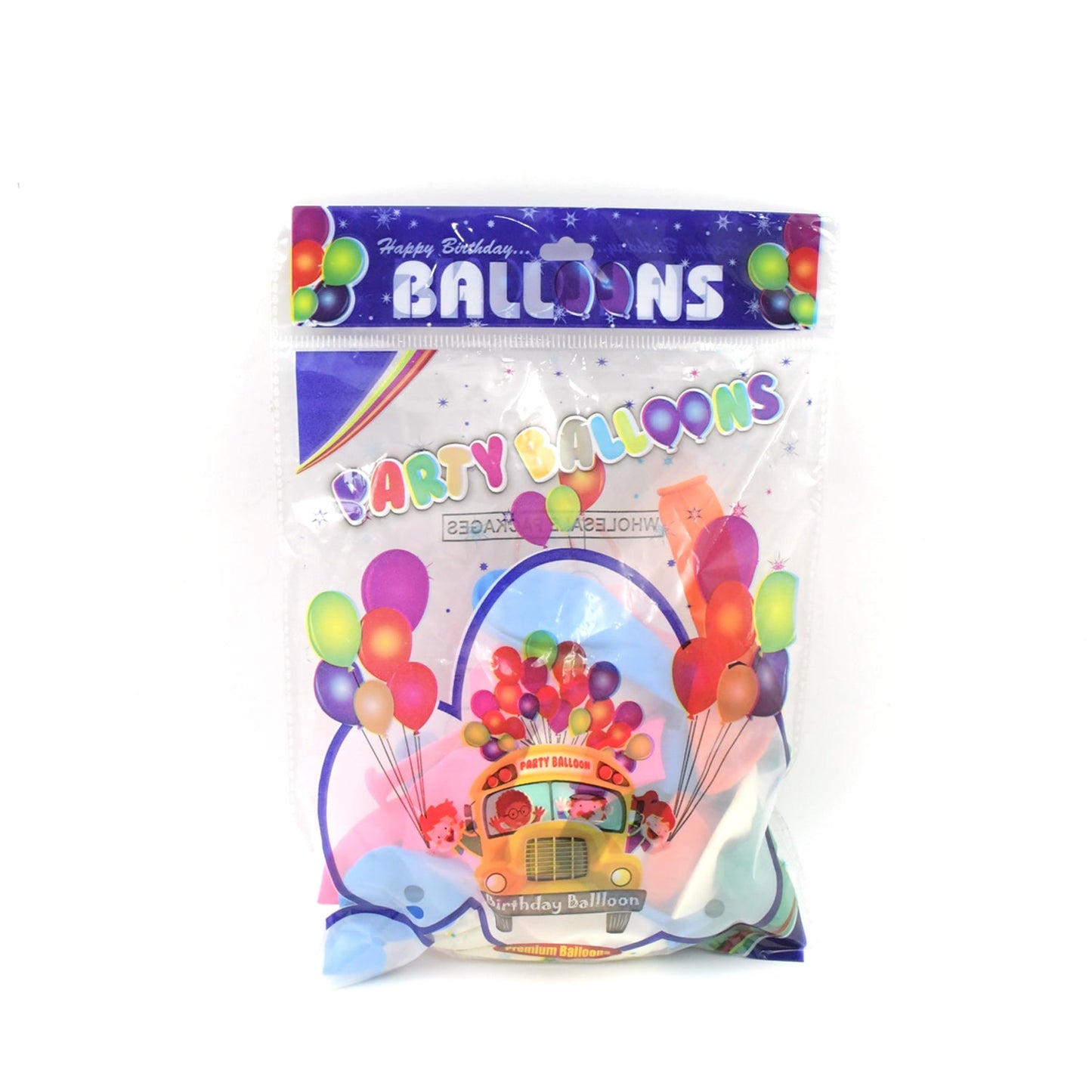 Colorful party balloons