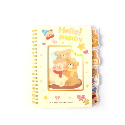 kids cartoon diary writing notebook